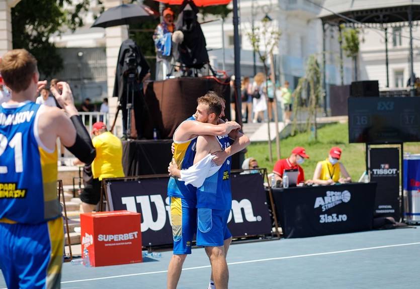 Сборная Украины по баскетболу 3×3 вышла в плей-офф квалификации ЧЕ-2021