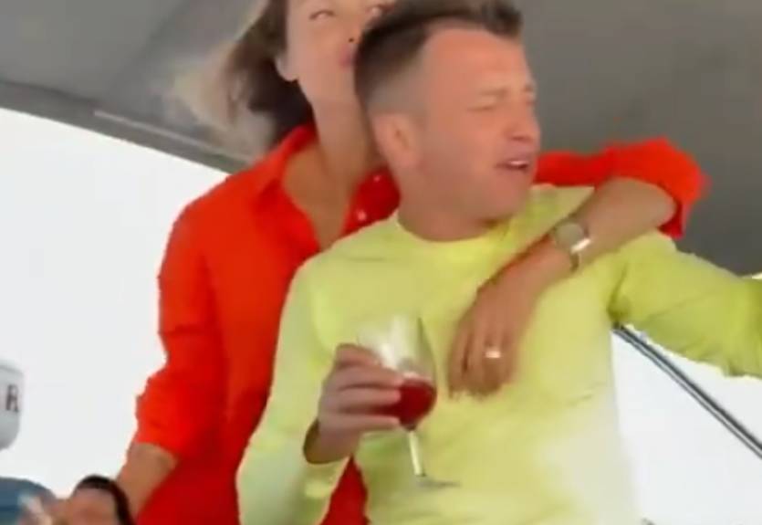 Ротань зажег на яхте под хит украинской группы