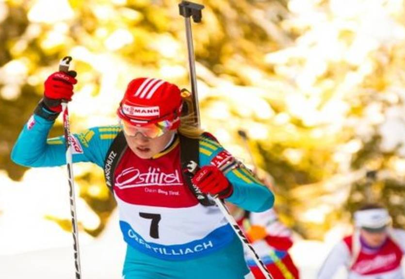 Биатлон. Украинские юниоры победили в смешанной эстафете в Брашове