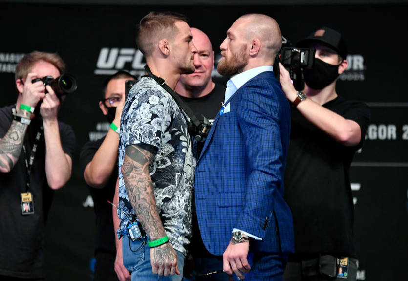 В UFC представили полный кард турнира с главным боем Макгрегор - Порье