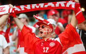 Датские болельщики похвастались специальными татуировками перед матчем с Чехией