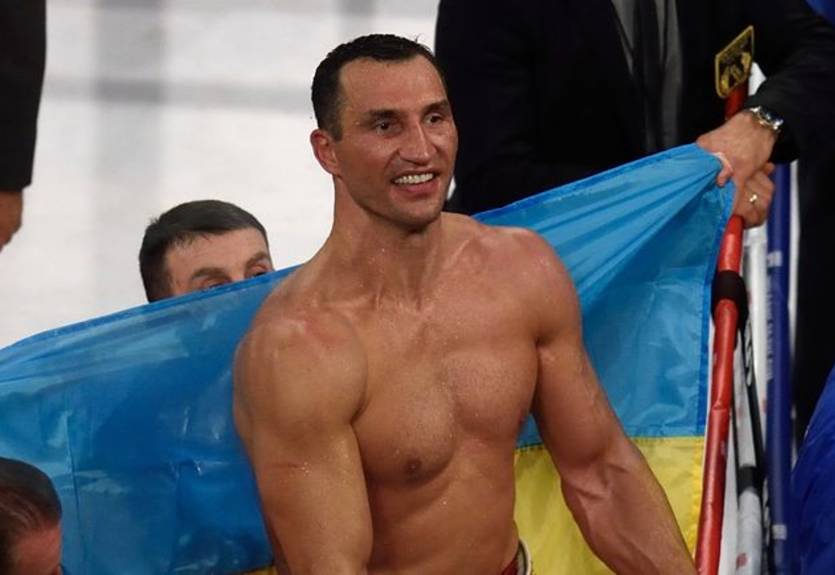 Кличко поддержал сборную Украины и намекнул на возобновление карьеры