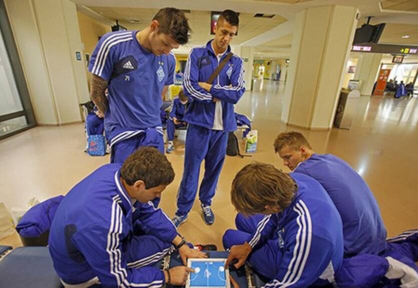 Динамовцы Киева вылетели во Францию