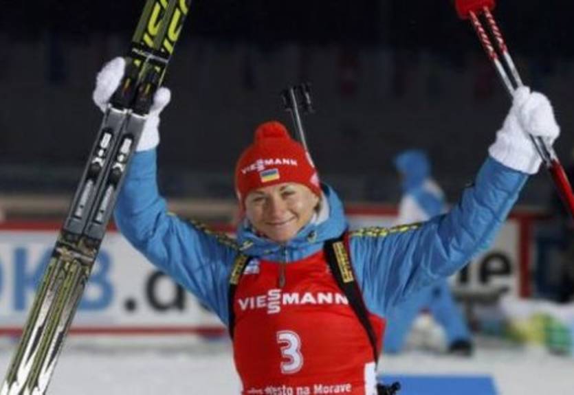 Биатлон. Валя Семеренко: "Очень хотелось оказаться на пьедестале вместе с сестрой"