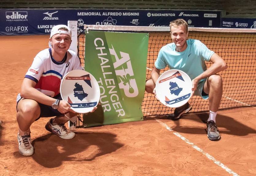 Украинец Сачко выиграл парный челленджер ATP в Италии