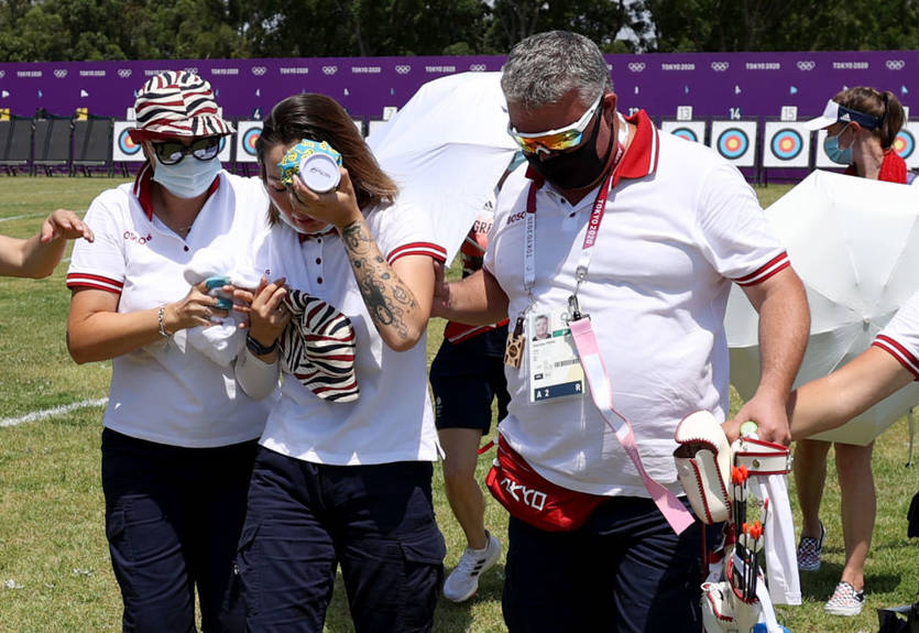 Российская спортсменка потеряла сознание во время выступления в Токио