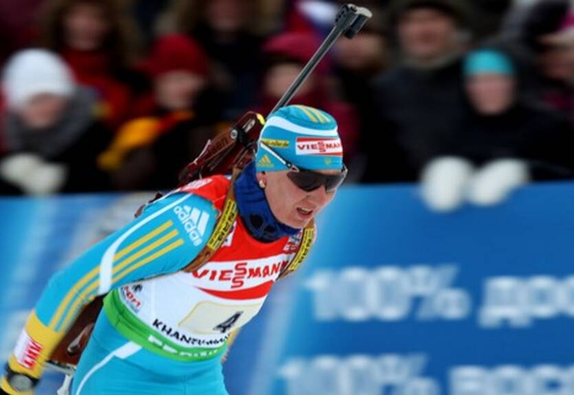 Биатлон. Пидгрушная: "После победы объявила, что выхожу замуж"