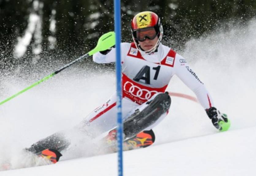 Горные лыжи. Триумф Хиршера в Кицбюэле
