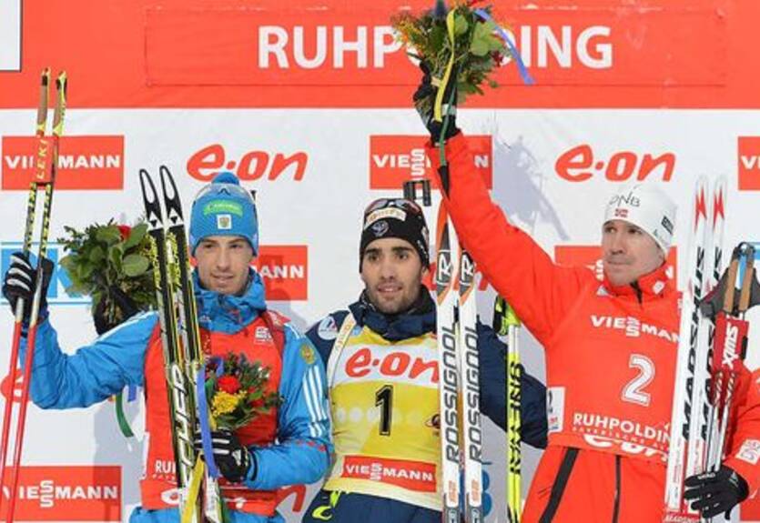 Биатлон. М. Фуркад: "Поверил в победу всего за метр до финиша"