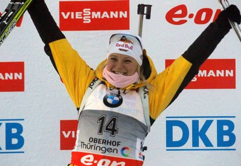 Биатлон. Победа Гесснер, Валя Семеренко восьмая