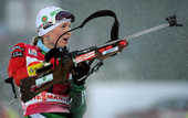Биатлон. Зиберт: Домрачева работает над стрельбой