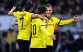 Дортмунд закончил первый круг третьим, Вердер — 12-м