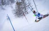 Горные лыжи. Хиршер лидирует в гигантском слаломе