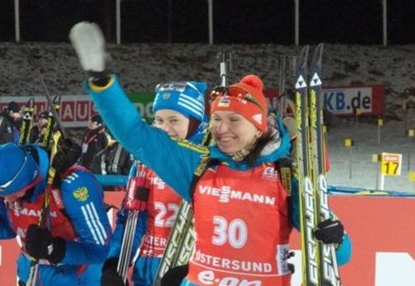 Биатлон. Пидгрушная: "Чувствую приятный шок"