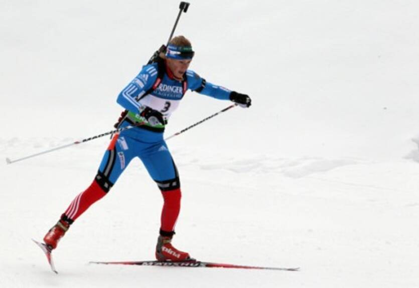 Биатлон. Зайцева: "Очень рада за нашу команду"