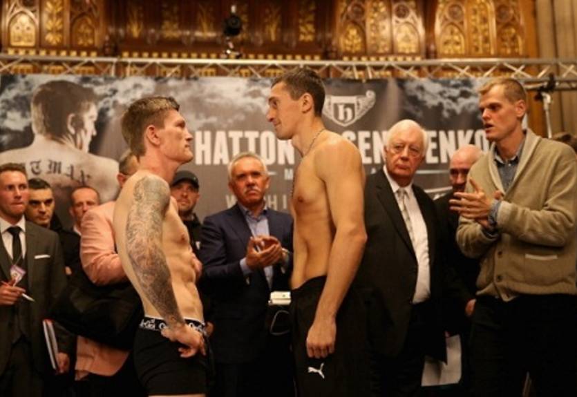 Хаттон и Сенченко показали одинаковый вес