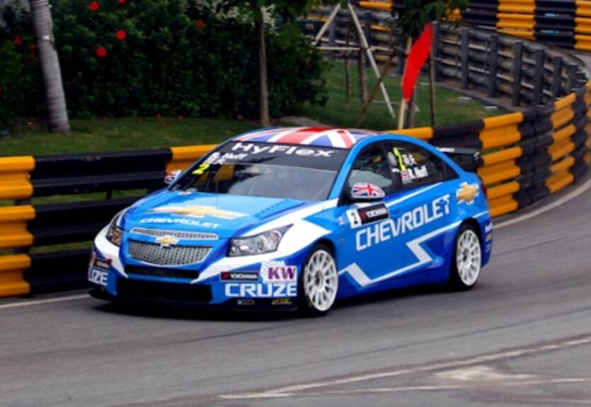 WTCC. Макао. Хафф празднует чемпионство