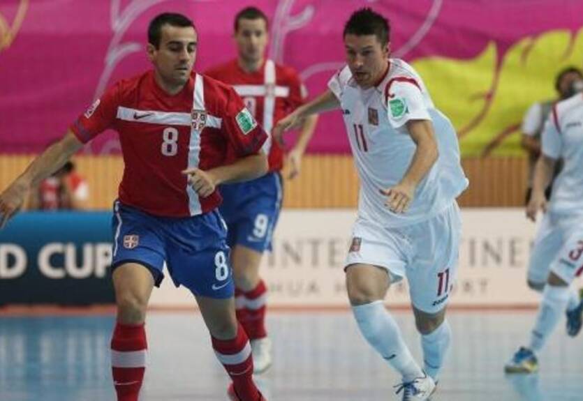 Футзал. Сербия и Чехия играют вничью и шагают дальше