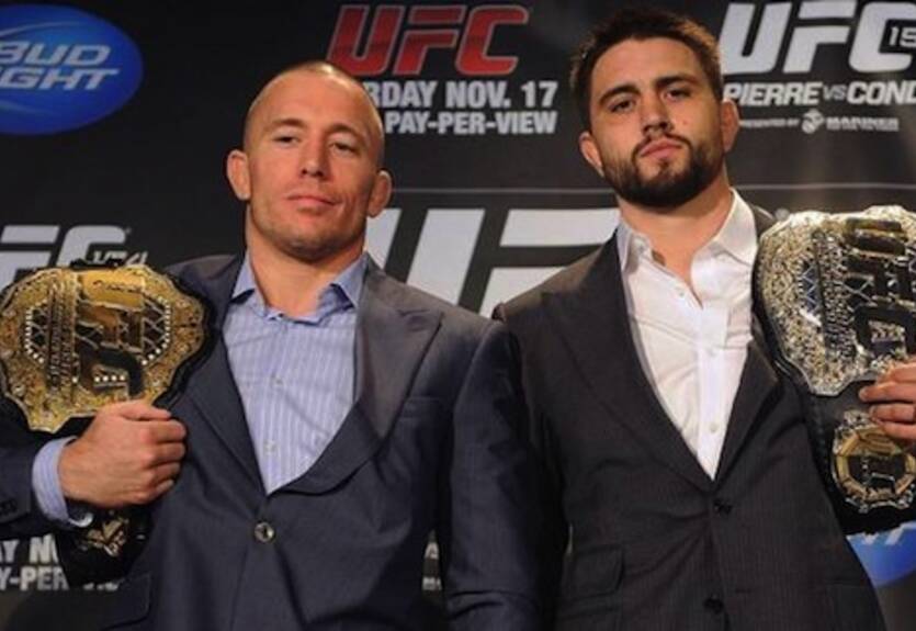 UFC 154. Сент-Пьер: "Андерсон Силва может делать все, что ему угодно"