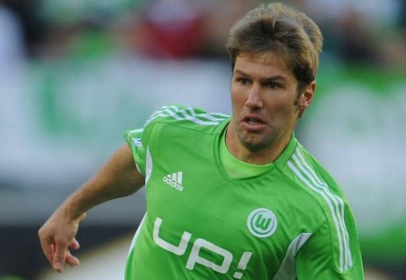 Хитцльшпергер тренируется с Эвертоном