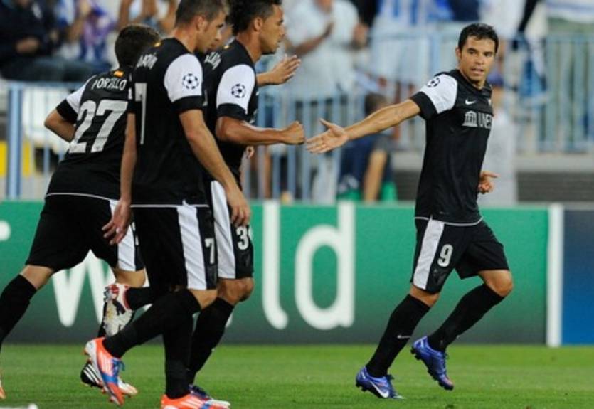 Группа C. Малага громит Зенит, Милан теряет очки с Андерлехтом + ВИДЕО