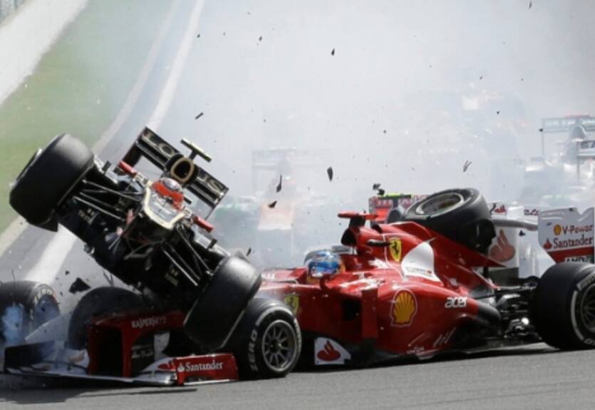 Формула-1. Грожан принес извинения Алонсо