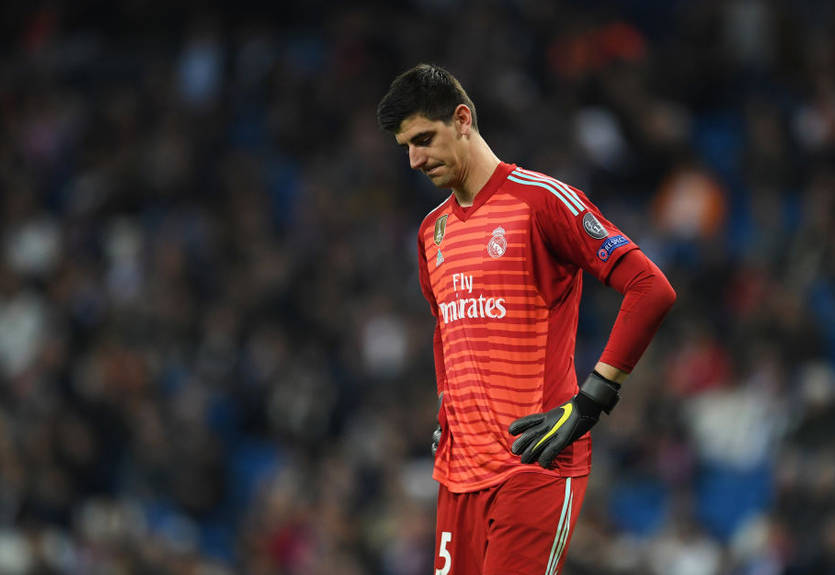 Карикатура дня: уход Варана и Рамоса шокировал Куртуа