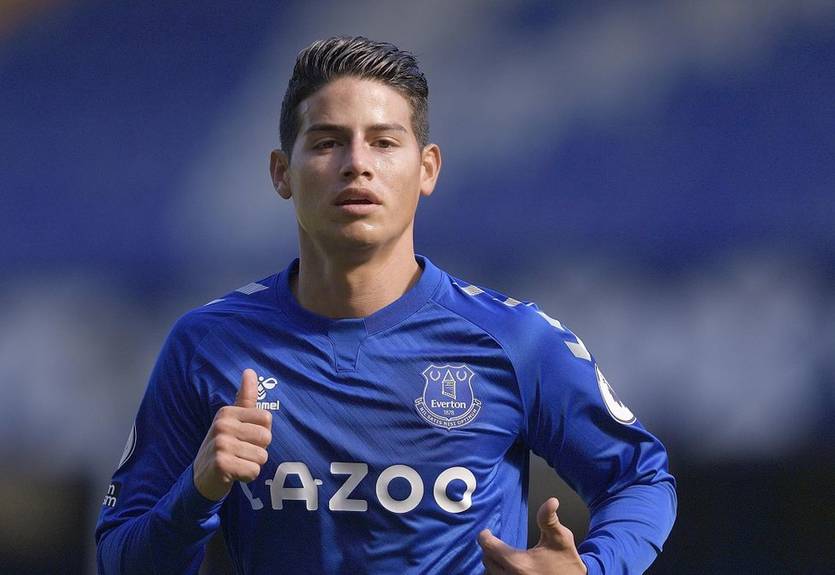 Эвертон намерен избавиться от Хамеса Эвертон намерен избавиться от Хамеса