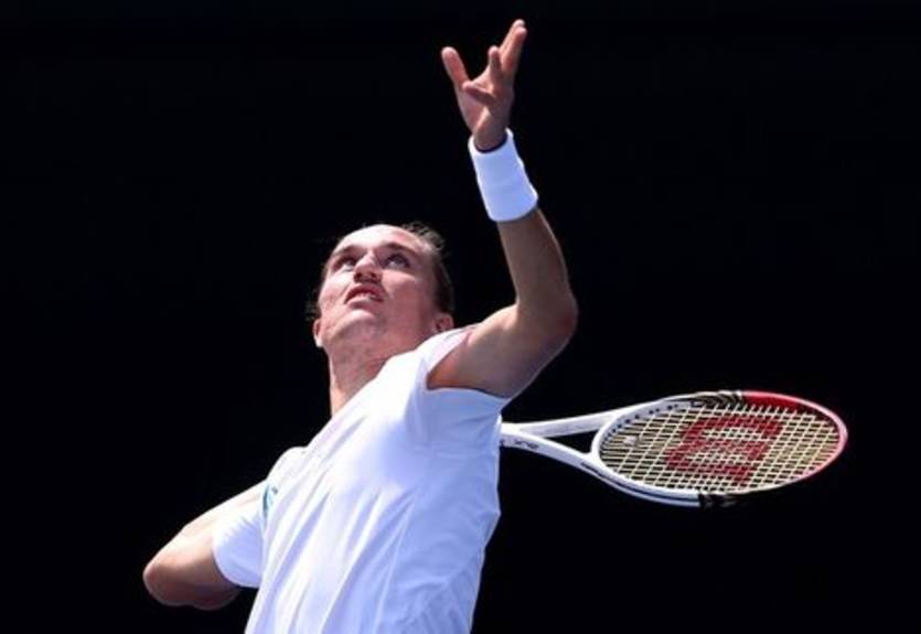 Долгополов бьет Налбандяна в Уинстон-Салеме