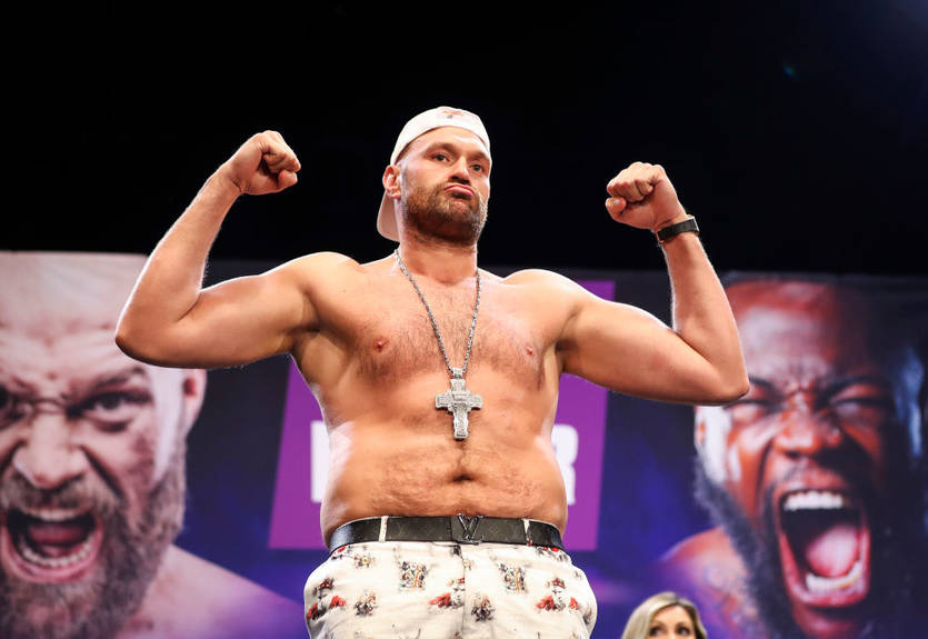 Фьюри назвал желаемый вес на бой с Уайлдером