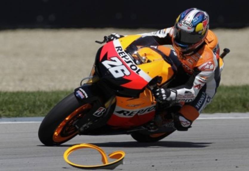 MotoGP. Гран-при Индианаполиса. Поул Педросы, аварии Стоунера и Хэйдена