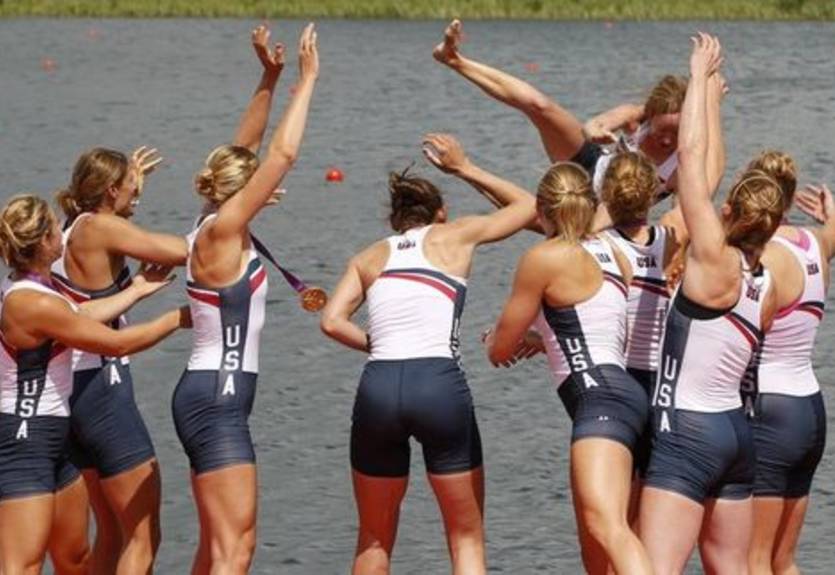 Академическая гребля. Американская золотая восьмерка