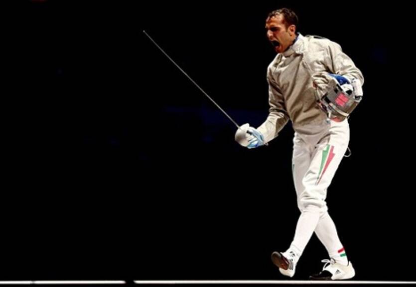 Фехтование. Сабля. Неожиданная победа Силадьи