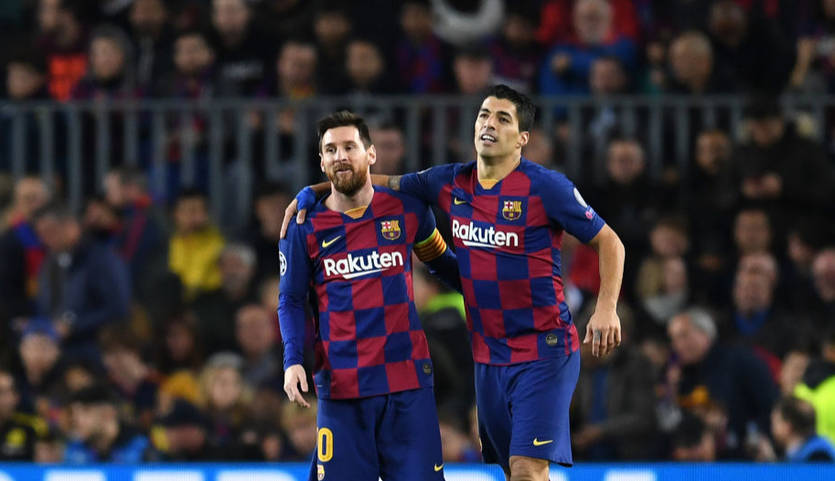 Лионель Месси и Луис Суарес / Getty Images