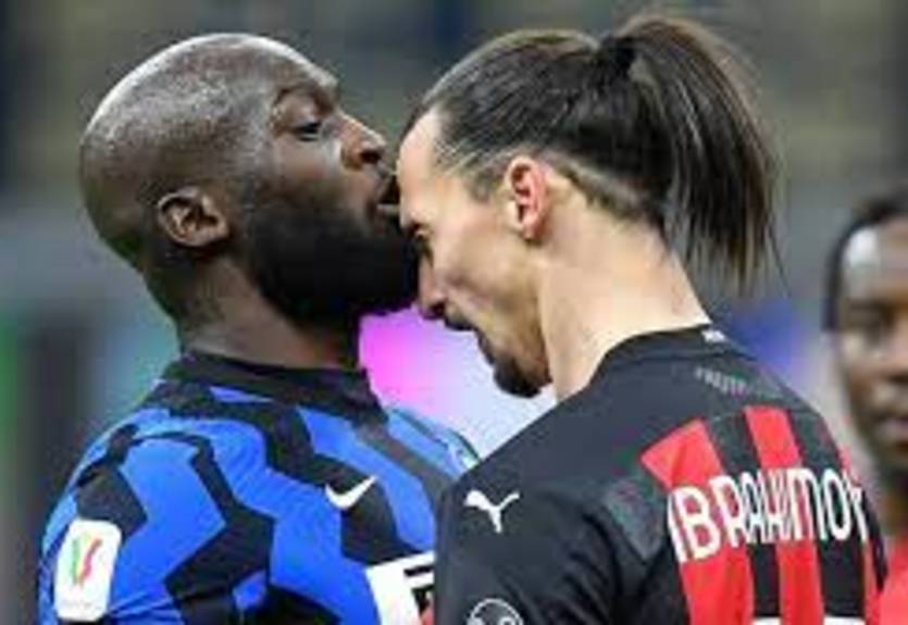 Фанаты Интера испортили мурал со стычкой Лукаку и Ибрагимовича