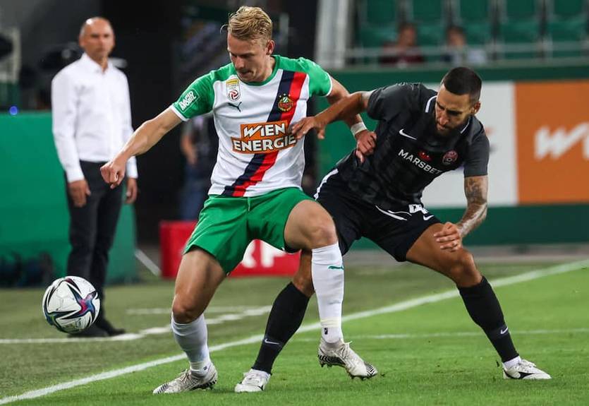 Рапид - Заря 3:0 Видео голов и обзор матча отбора Лиги Европы