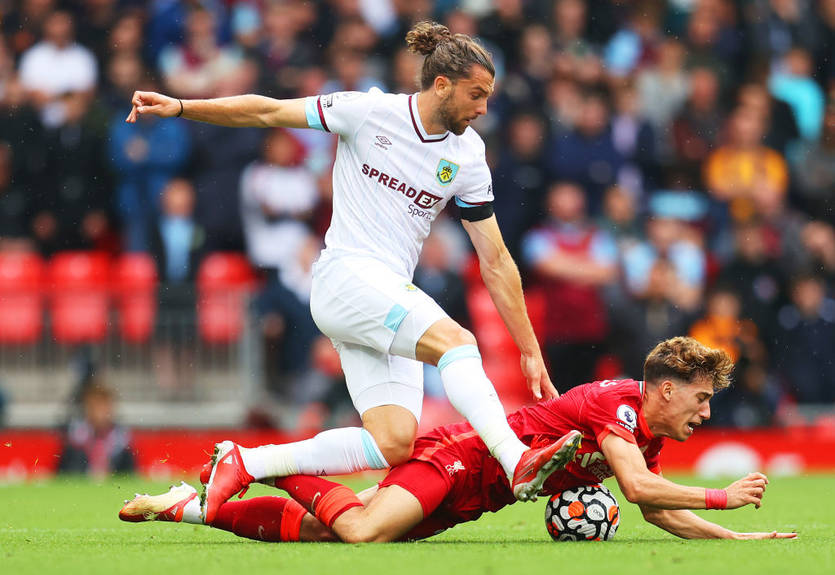 Ливерпуль на домашнем поле одержал уверенную победу над Бернли