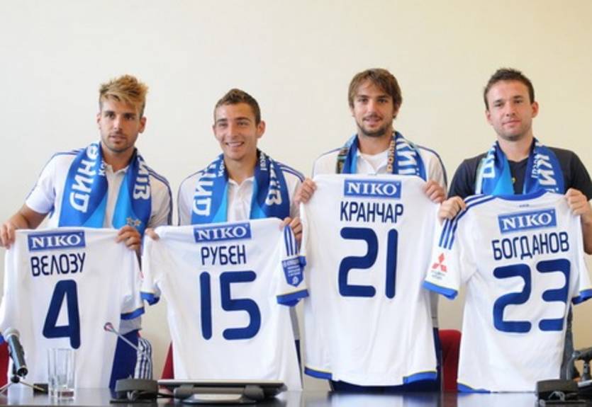 Динамо представило новичков (20.07.12)