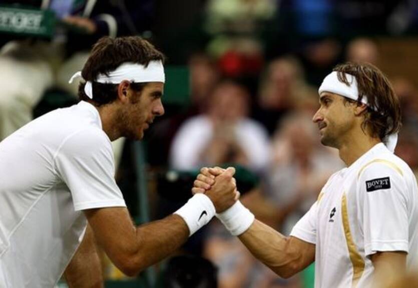 Уимблдон (АТР). Феррер легко справился с дель Потро, Тсонга дожал Фиша