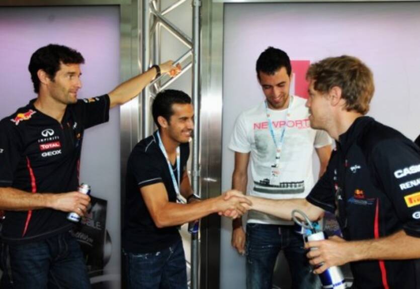 Формула-1. Феттель: "Мы с Уэббером не смогли бы стать лучшими друзьями"