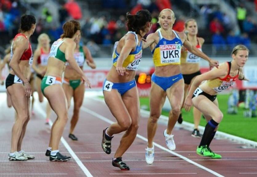 Легкая атлетика. ЧЕ. Красивая эстафетная победа украинок, бронза Семеновой