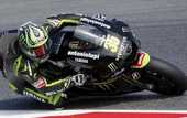MotoGP. Гран-при Каталонии. Кратчлоу выигрывает &quot;мокрый&quot; разогрев