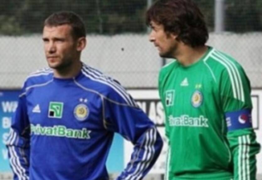 Шевченко и Шовковский в фаворе у болельщиков сборной Украины