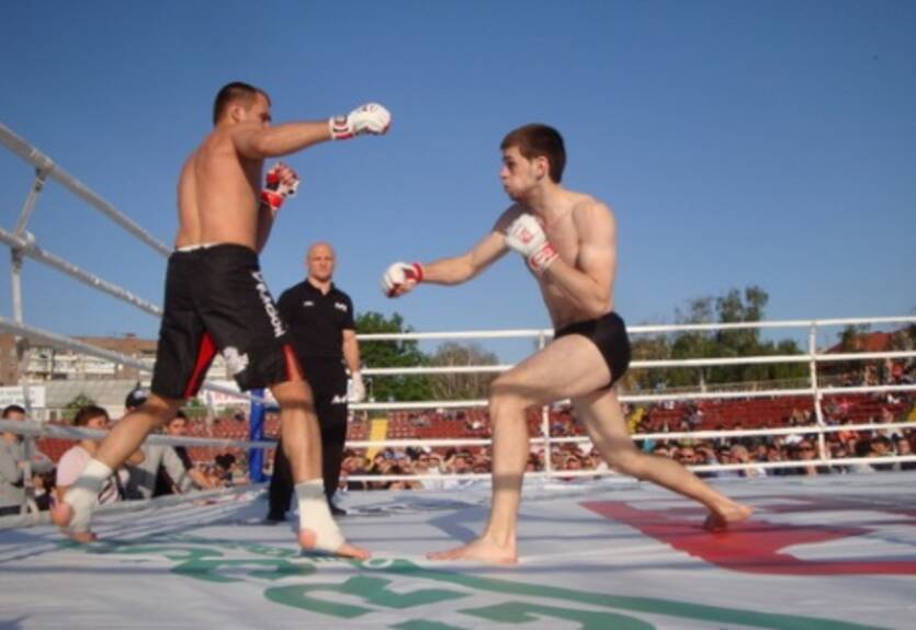 В Борисполе состоялся турнир по смешанным единоборствам