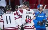 ЧМ. Латвия разгромила Италию
