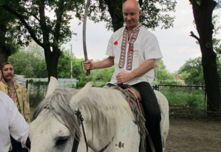Вадима Нестерчука приняли в казаки