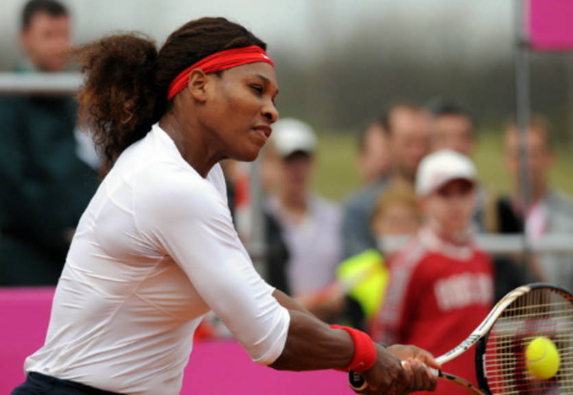 Серена Уильямс нокаутирует Украину. ФОТО