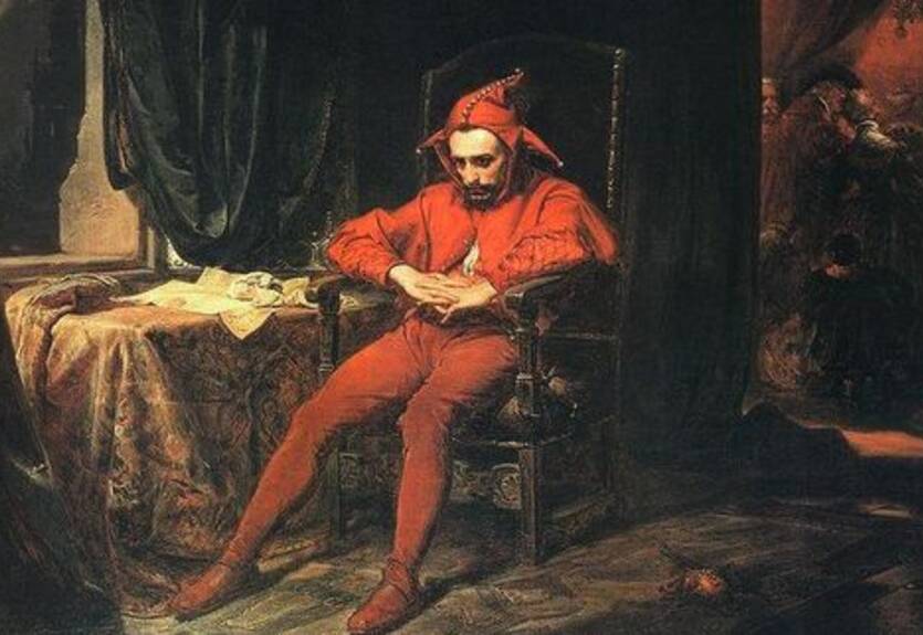 Клоун с грустной улыбкой