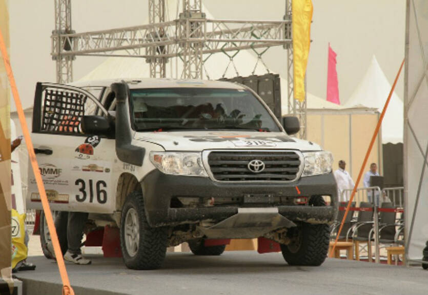 Третий этап гонки в Катаре мог стать последним для SIXT UKRAINE