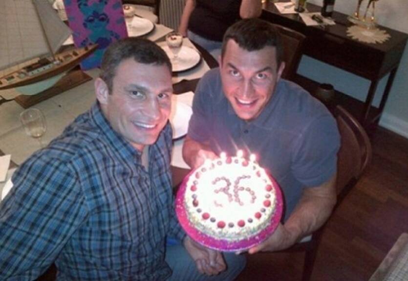 Вл. Кличко отметил 36-летие